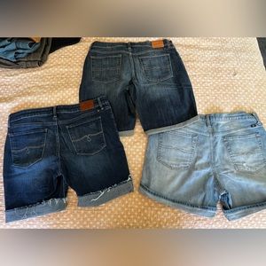 LOT LUCKY BRAND NWOT / EUC JEAN SHORTS